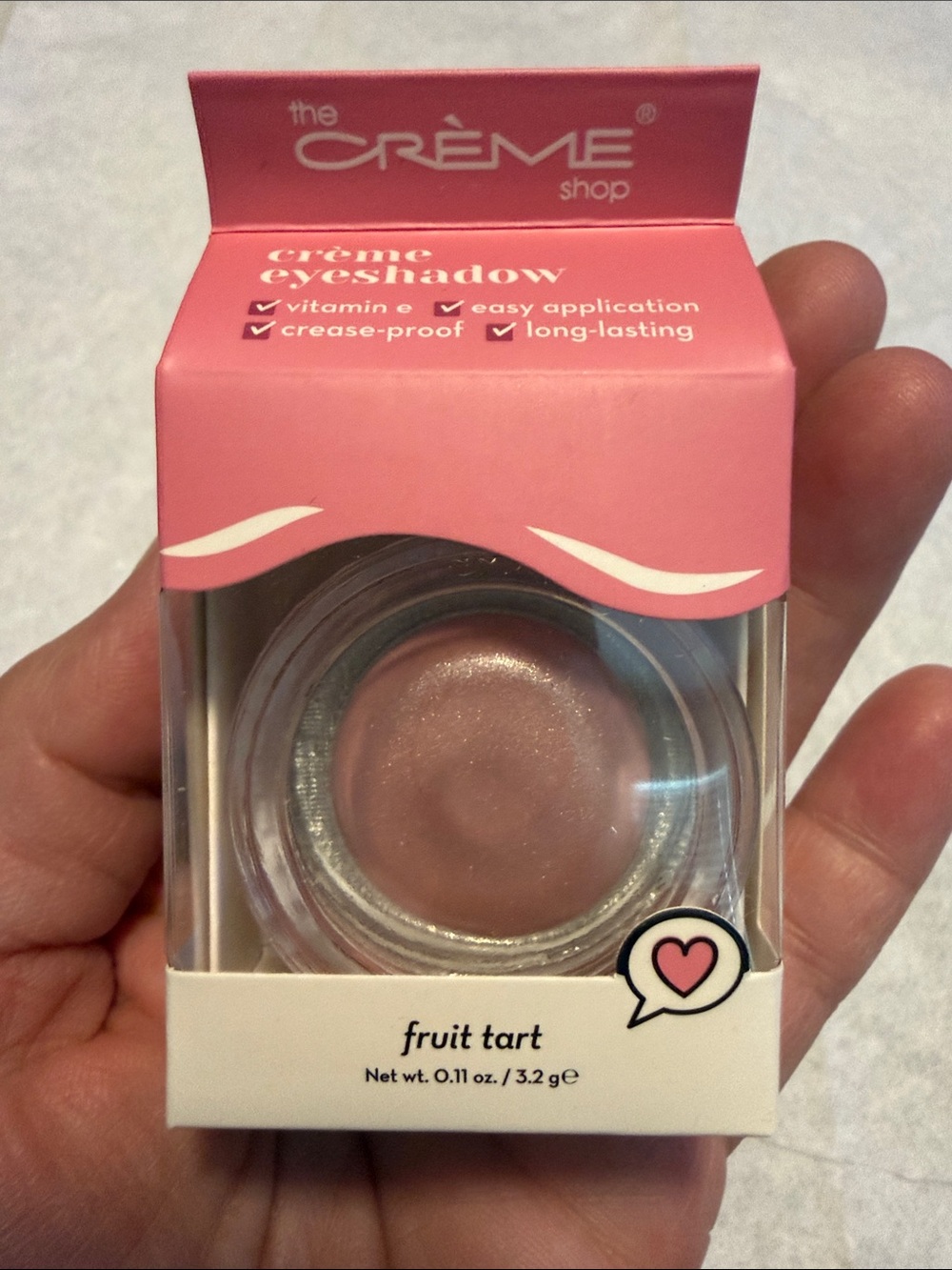 The Crème Shop Fruit Tart Crème Eyeshadow